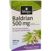 KNEIPP Baldrian 500 überzogene Tabletten