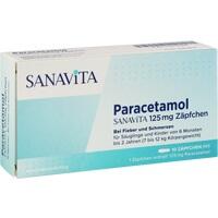 PARACETAMOL SANAViTA 125 mg Zäpfchen