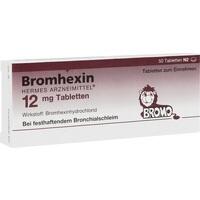 BROMHEXIN Hermes Arzneimittel 12 mg Tabletten